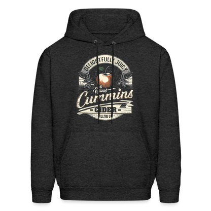 Vintage Cummins Cider (Funny Adult Humor) Hoodie - charcoal grey