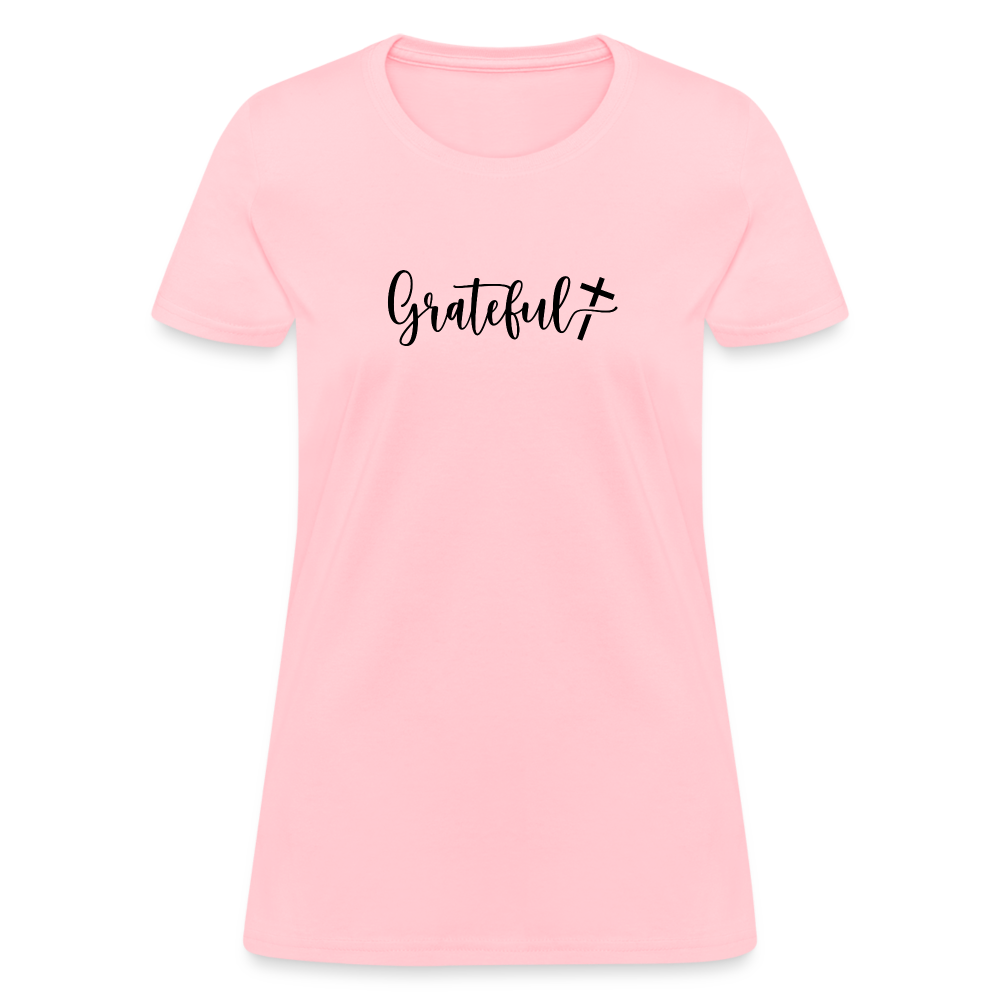 Grateful Women's T-Shirt - pink