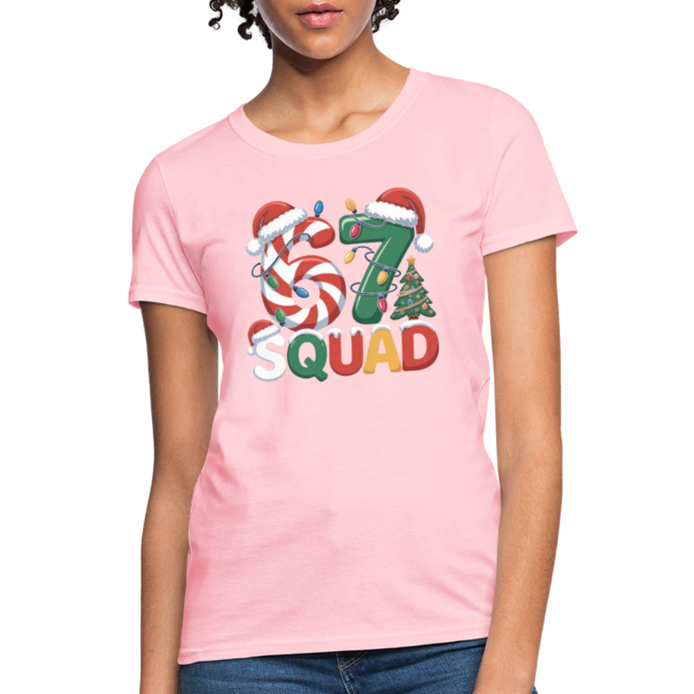 Six Seven Squad - Christmas 67 Women's T-Shirt - pink