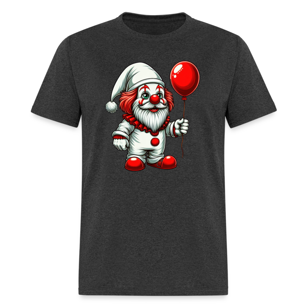 Gnome Clown T-Shirt - heather black