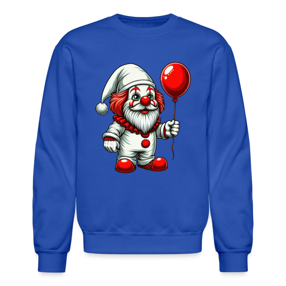 Gnome Clown Sweatshirt - royal blue