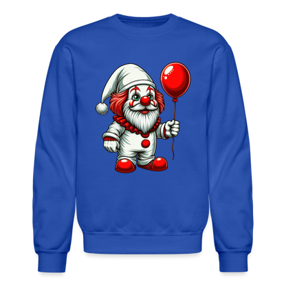 Gnome Clown Sweatshirt - royal blue