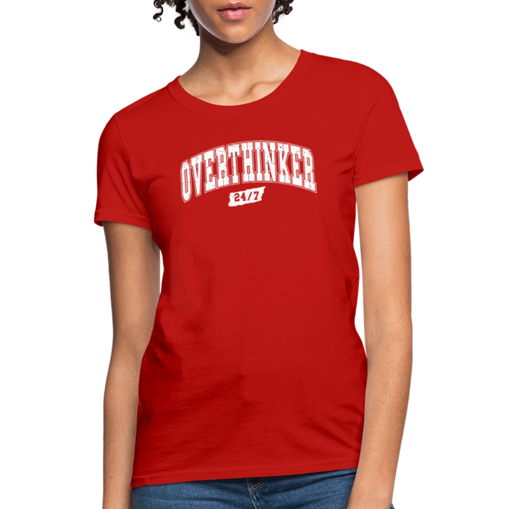 Women's Contoured T-Shirt - red