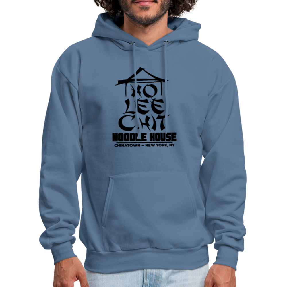 Ho Lee Chit (Noodle House) Hoodie - denim blue