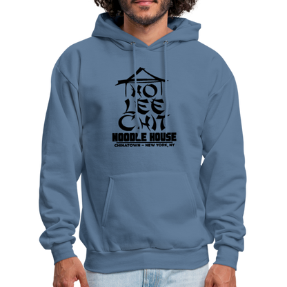 Ho Lee Chit (Noodle House) Hoodie - denim blue