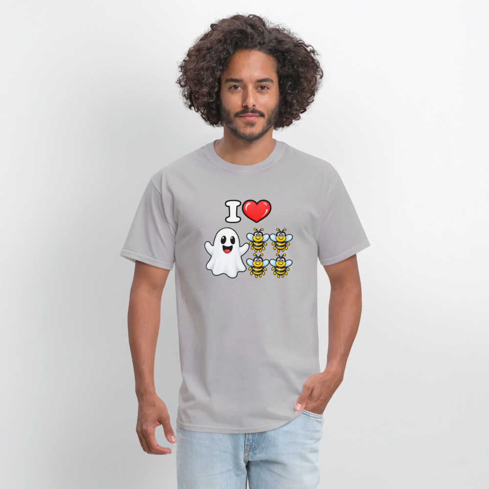I Heart Boo Bees T-Shirt – Funny Halloween Adult Humor - rock