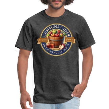 Cummins Cider (Funny Adult Humor) T-Shirt - heather black