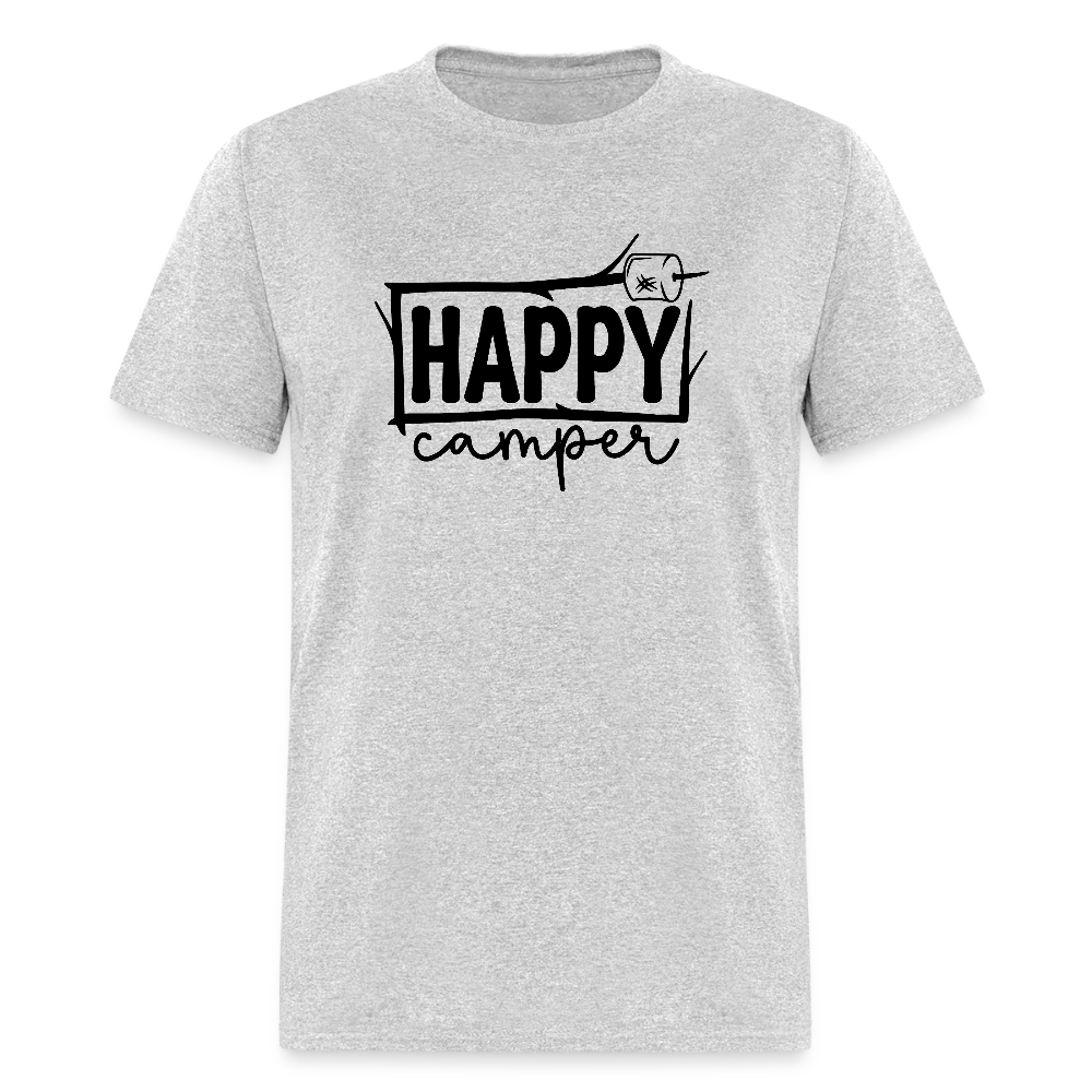 Happy Campers (Outdoors) T-Shirt - heather gray