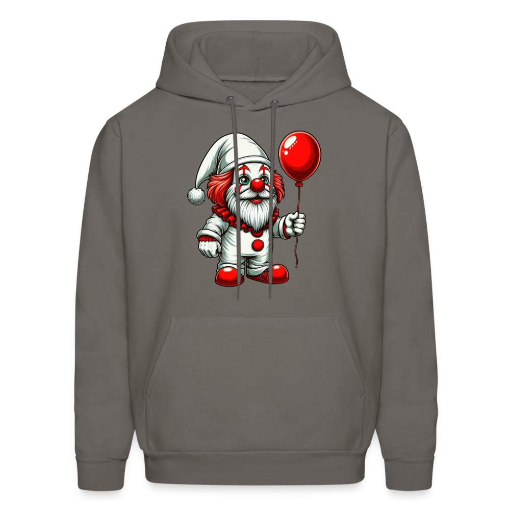 Gnome Clown Hoodie - asphalt gray