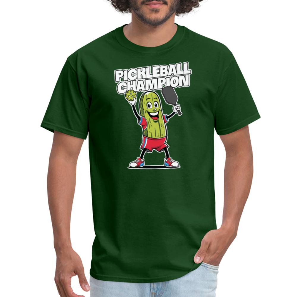 Pickleball Champion T-Shirt - forest green