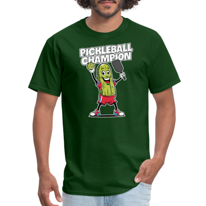 Pickleball Champion T-Shirt - forest green