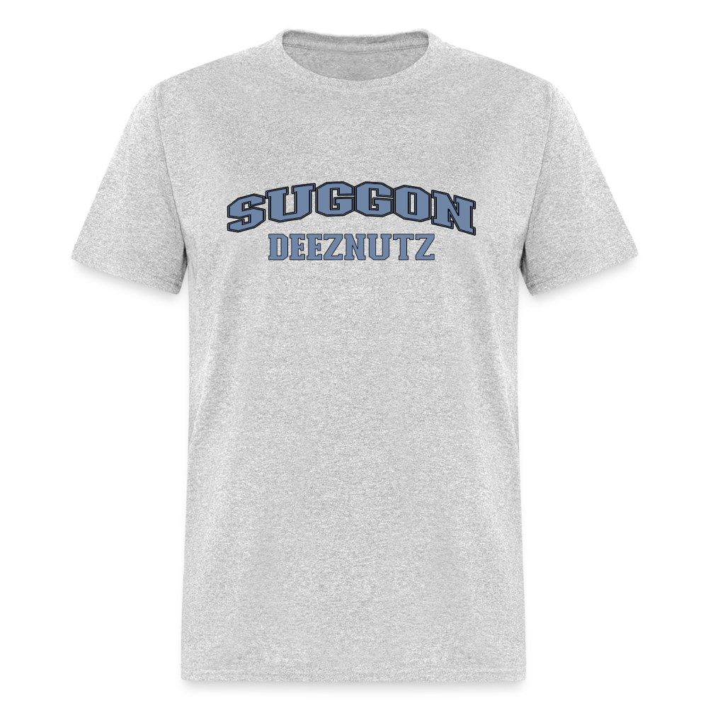 Suggon Deeznutz T-Shirt - heather gray