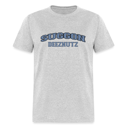 Suggon Deeznutz T-Shirt - heather gray