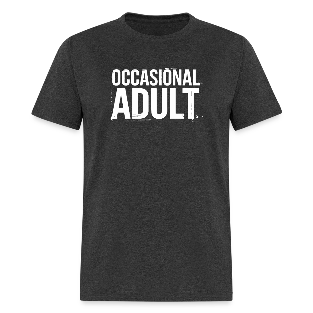 Occasional Adult T-Shirt - heather black