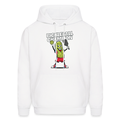 Pickleball Champion Hoodie - white