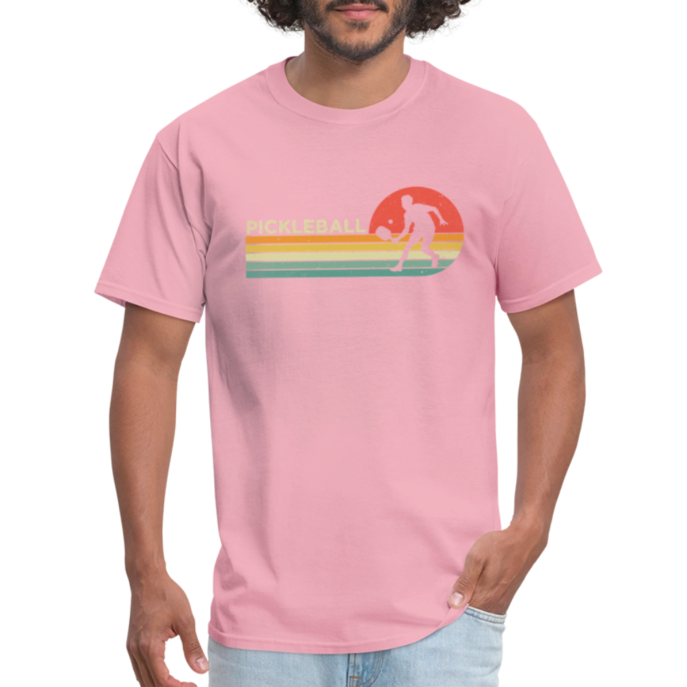 Retro Pickleball T-Shirt - pink