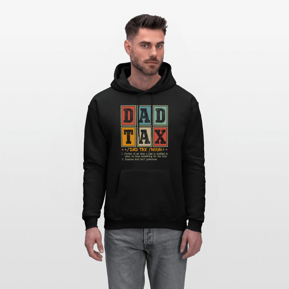 Dad Tax Hoodie - black