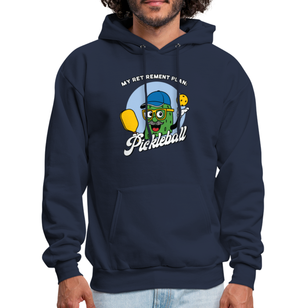 My Retirement Plan: Pickleball Hoodie - navy