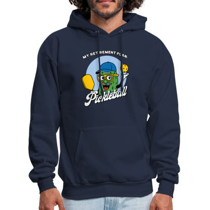 My Retirement Plan: Pickleball Hoodie - navy