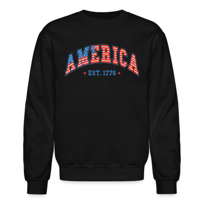 American 1776 Sweatshirt - black