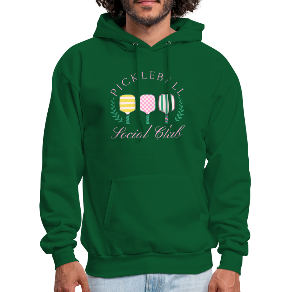 Pickleball Social Club Hoodie - forest green