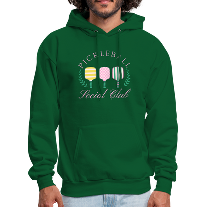 Pickleball Social Club Hoodie - forest green