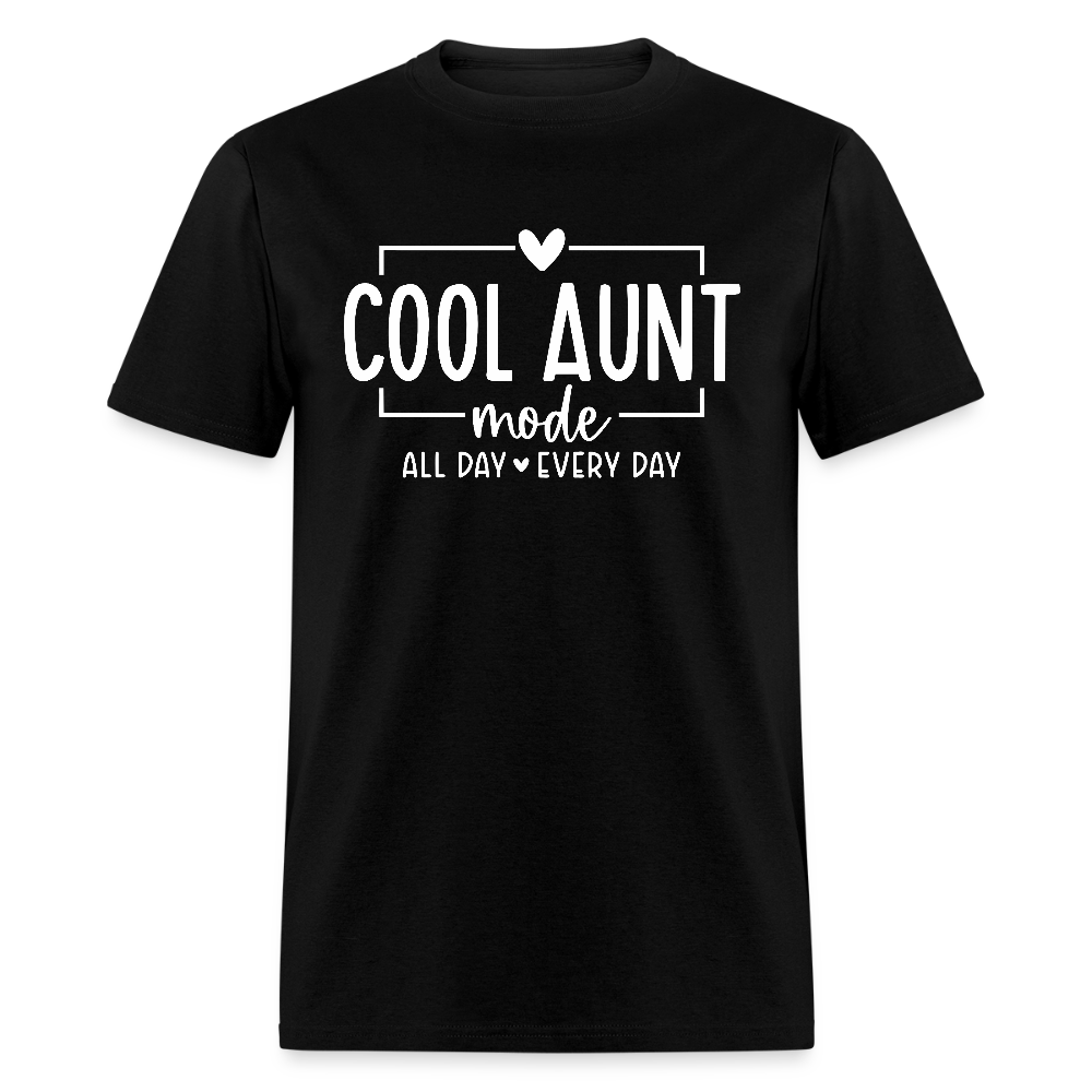 Cool Aunt Mode T-Shirt - black