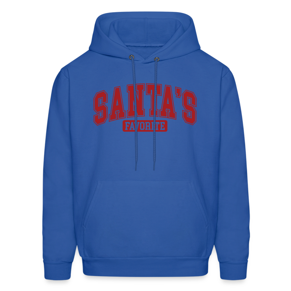 Santa's Favorite Hoodie - royal blue