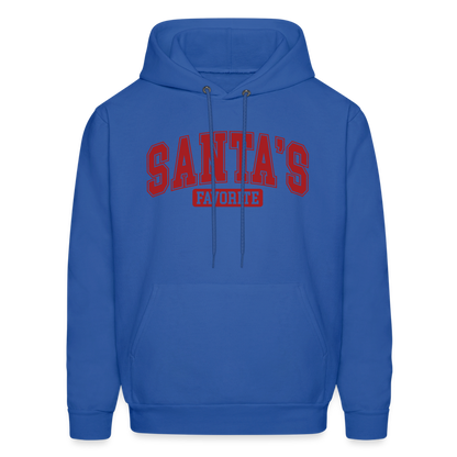 Santa's Favorite Hoodie - royal blue