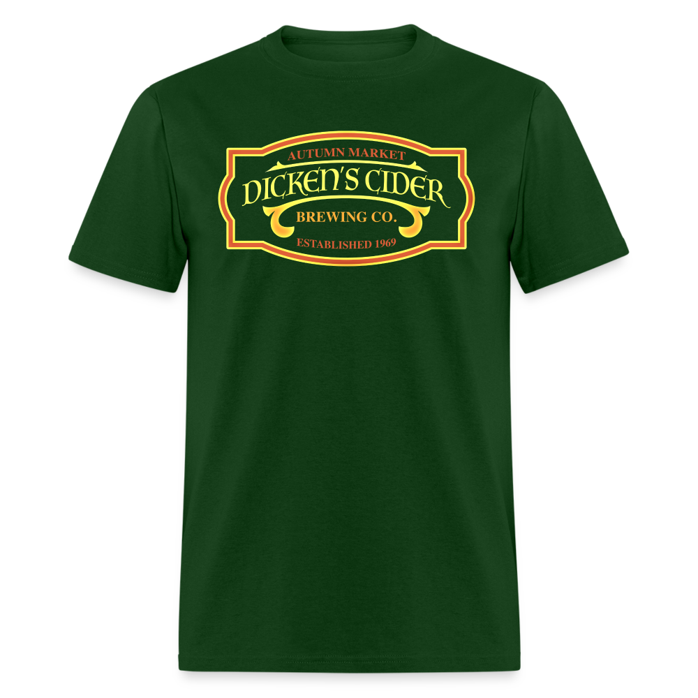 Dicken's Cider Brewing Co T-Shirt - forest green