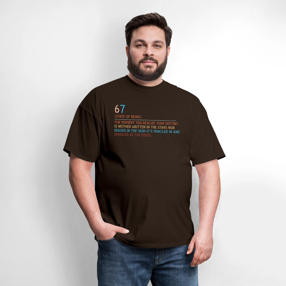 Six Seven Definition 67 T-Shirt - brown