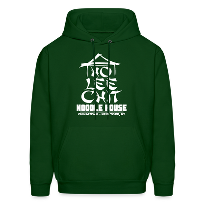 Ho Lee Chit Noodle House (Funny Wordplay) Hoodie - forest green