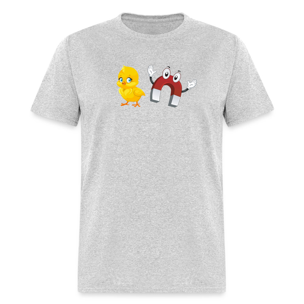 Chick Magnet T-Shirt - Color: heather gray