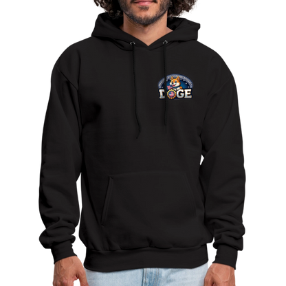 DOGE Hoodie (front/back print) - black