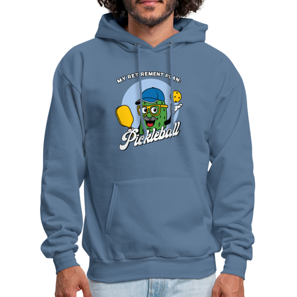 My Retirement Plan: Pickleball Hoodie - denim blue