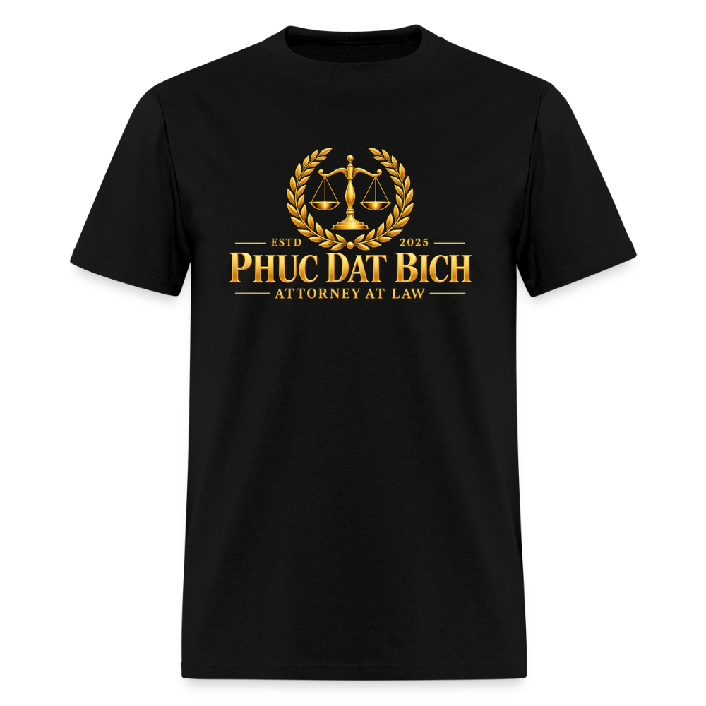 Phuc Dat Bich Attorney At Law T-Shirt - black