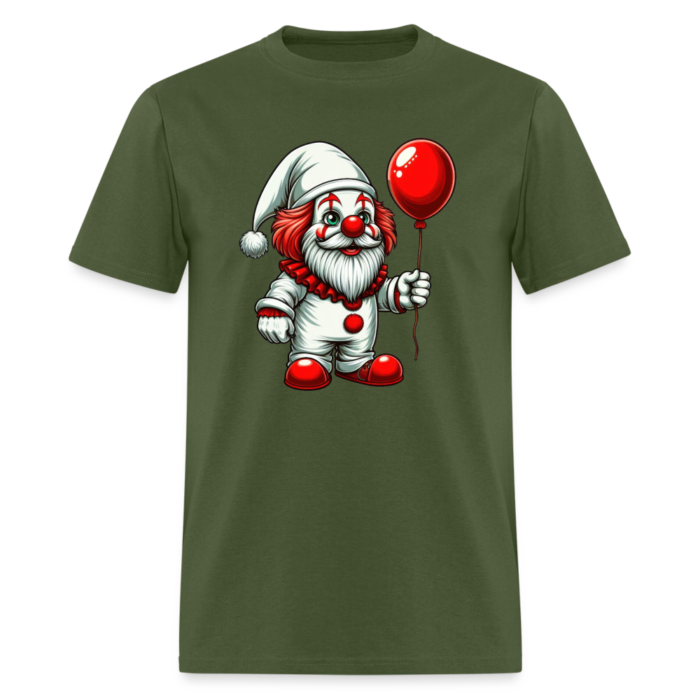 Gnome Clown T-Shirt - military green