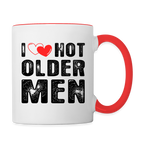 I Heart Hot Older Men (I Love Hot Older Men) Coffee Mug