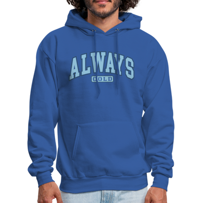 Always Cold Hoodie - royal blue