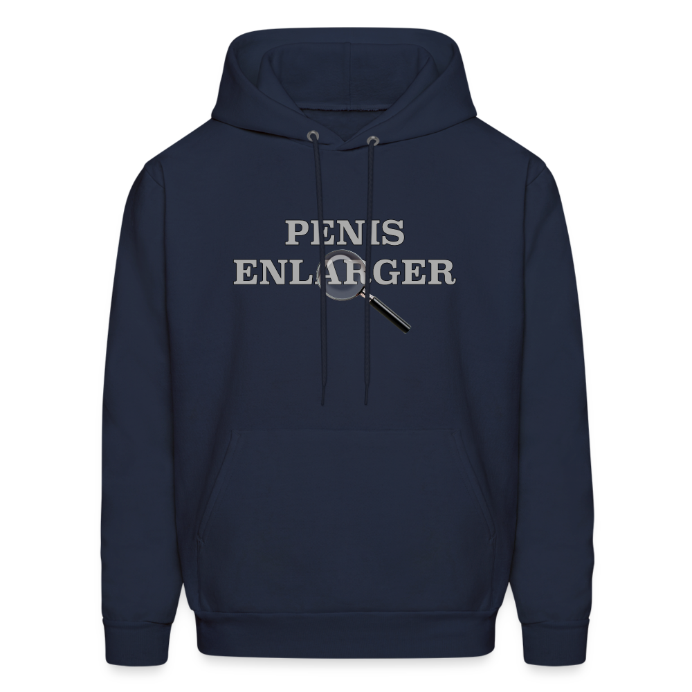 Penis Enlarger Hoodie (Funny Adult Humor) - navy