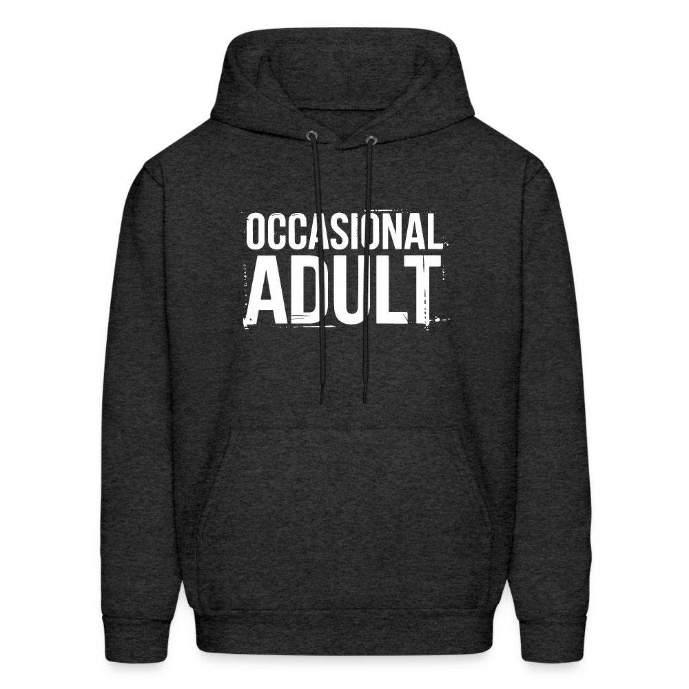 Occasional Adult Hoodie - charcoal grey