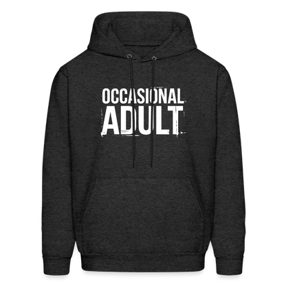 Occasional Adult Hoodie - charcoal grey