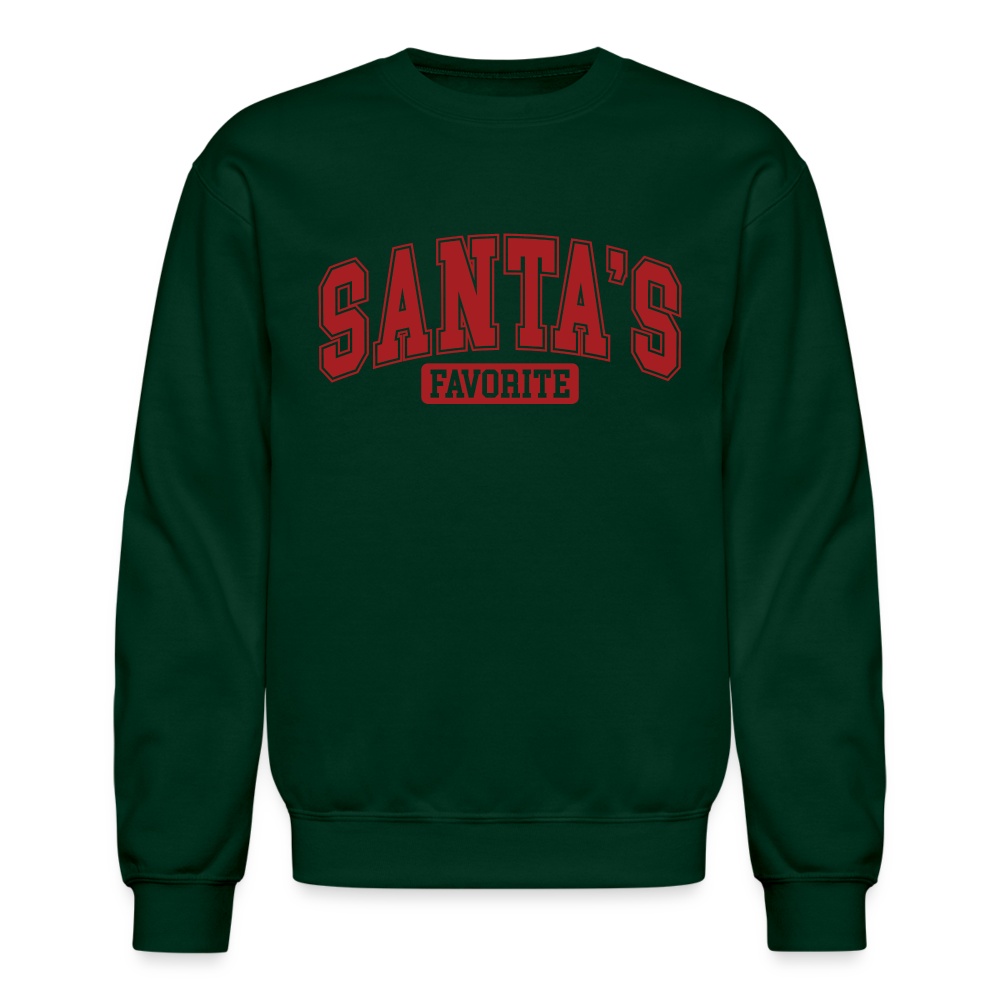 Santa's Favorite Sweatshirt - forest green