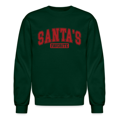 Santa's Favorite Sweatshirt - forest green