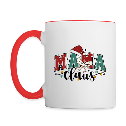 Mama Claus Coffee Mug - white/red