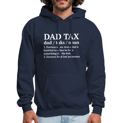 Dad Tax Hoodie (Definition) - navy