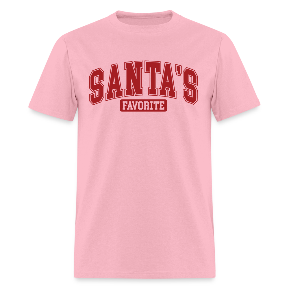 Santa's Favorite T-Shirt - pink