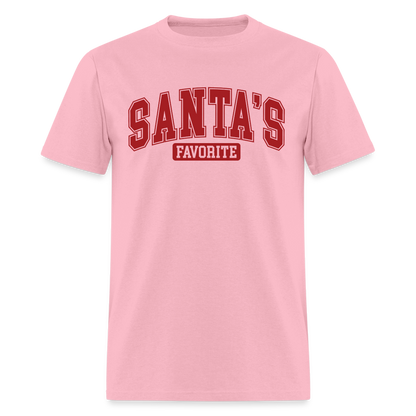 Santa's Favorite T-Shirt - pink