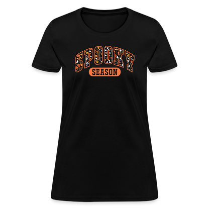 Spooky Season Women's T-Shirt (Halloween) - black