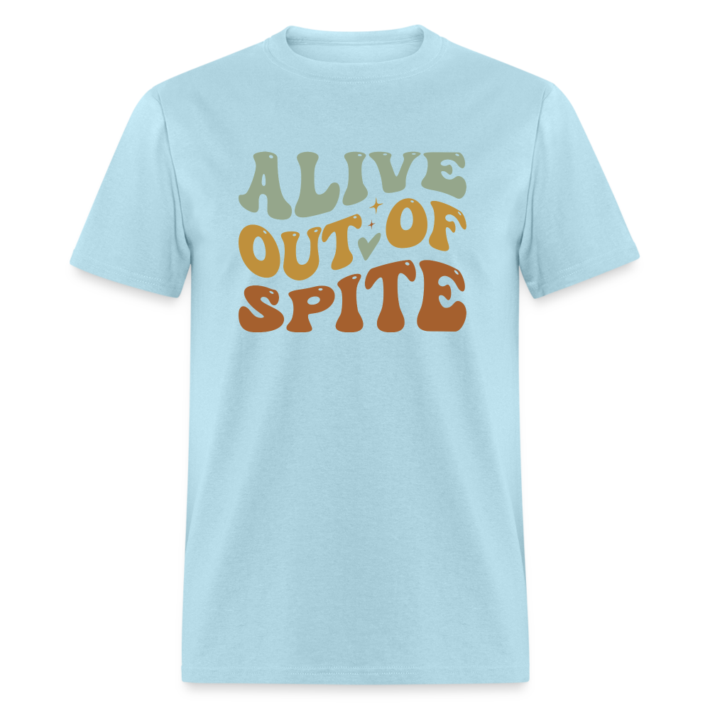Alive Out Of Spite T-Shirt - powder blue
